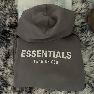 Essentials Fear of God Taupe Hoodie - size S women’s